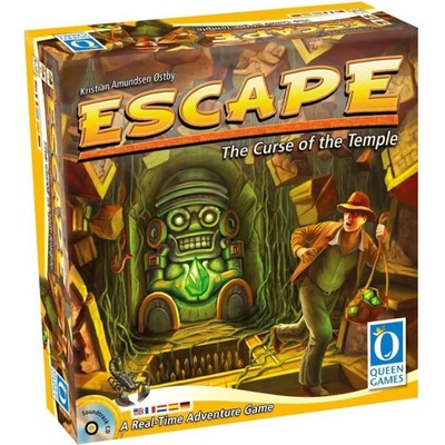 Queen Games Настолна игра Escape: The Curse of the Temple - Кооперативна (BGBG0004868N)