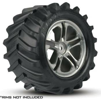 Traxxas Tires, Maxx Chevron 3.8 (2) (fits Revo/Maxx series), TRX5171 (TRX5171)