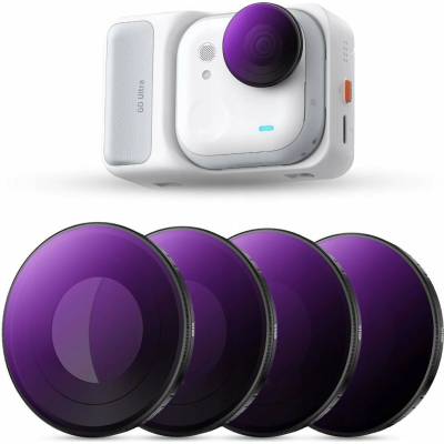 Kf Sada filtrů 4 ks 2v1 Nd/pl Nd8/pl Nd16/pl Nd32/pl Nd64/pl / Insta360 Go Ultra / Sku.1673 (SB11902)