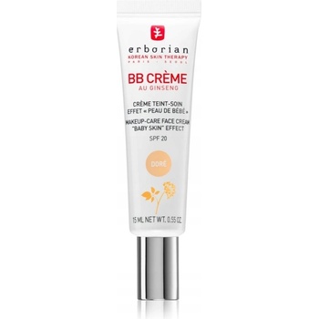 Erborian BB Cream tónovací krém pre dokonalý vzhľad pleti SPF20 Doré Ginseng 15 ml