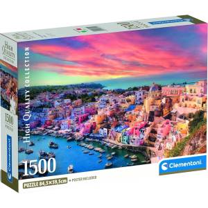 Clementoni Пъзел Clementoni от 1500 части - Остров Прочида (31721)