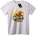NOONEBRAND Тениска Дядо Коледа на мотор Коледно - 3XL, White