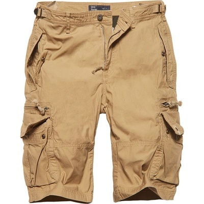 Vintage Industries Gandor kraťasy khaki