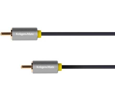1RCA-1RCA kábel 1m Kruger & Matz Basic