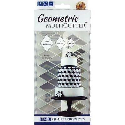PME Geometric MultiCutter - Diamond - Sada 3 kusov