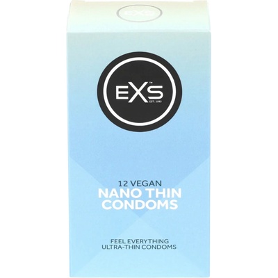 EXS Condoms Nano Thin - ултра тънки презервативи (12 бр. )