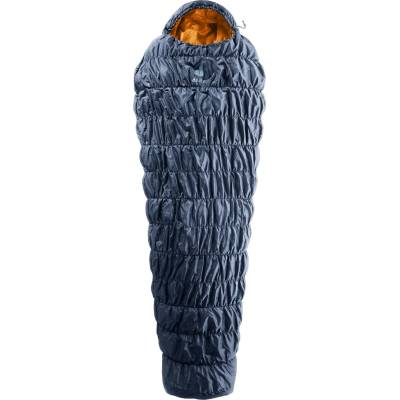 Deuter Синтетичен спален чувал Deuter Exosphere EL +4°C Synthetic sleeping bag - Ink / Maple - размер 220 x 73-90 x 45-56 cm (514-1600-0111)