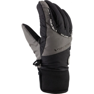 Viking Fin Detské zimné rukavice dark grey