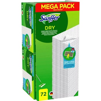 Swiffer Sweeper Dry čistiace obrúsky 72 ks