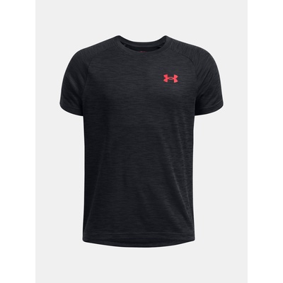 UA Tech Textured SS Тениска за момчета Under Armour | Cheren | Момчешки | 122