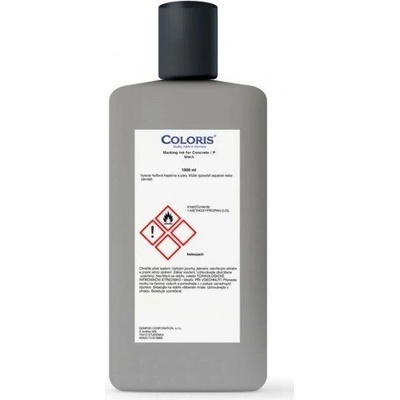 Coloris Razítková barva na beton černá 1000 ml