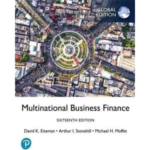 Multinational Business Finance, Global Edition | David Eiteman, Arthur Stonehill, Michael Moffett (ISBN: 9781292445960)