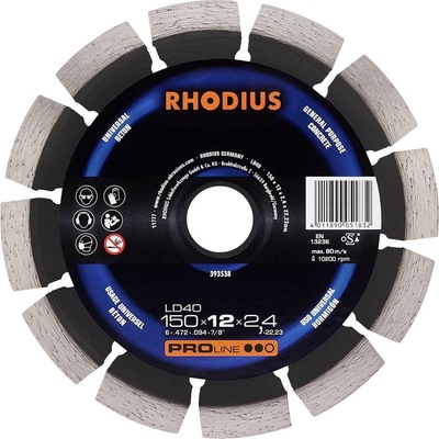 Rhodius 393538 diamantový řezný kotouč 150 mm 1 ks beton