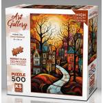 KS Games - Puzzle Houses - 500 piese