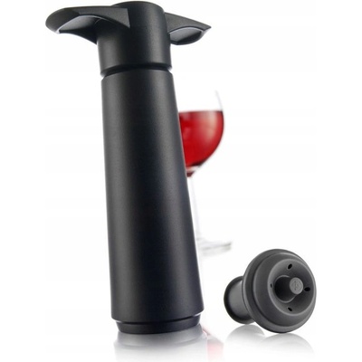 Vacuvin Pumpička na víno černá (pumpička+1x vaku špunt) – Zboží Dáma
