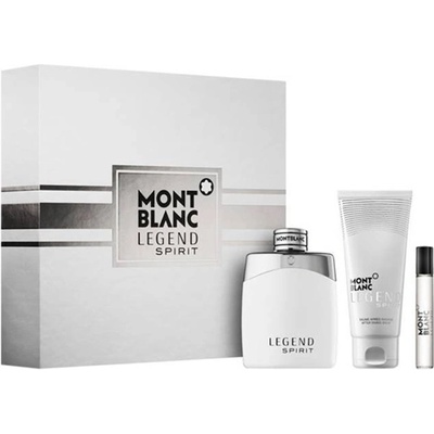 Mont Blanc Legend Spirit подаръчен комплект с тоалетна вода 100мл и душ гел 100мл за мъже 1 бр
