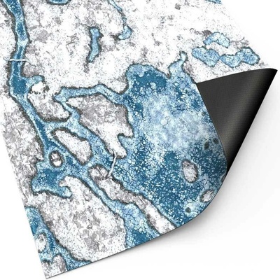 Green Stuff World Příslušenství Wargame mat 155x114 cm 44x60" Blizzard Hollows