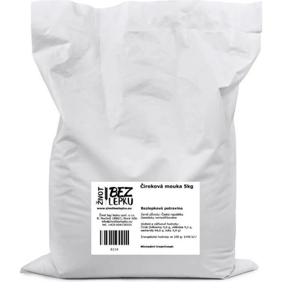 Život bez lepku Čiroková múka hladká 5 kg