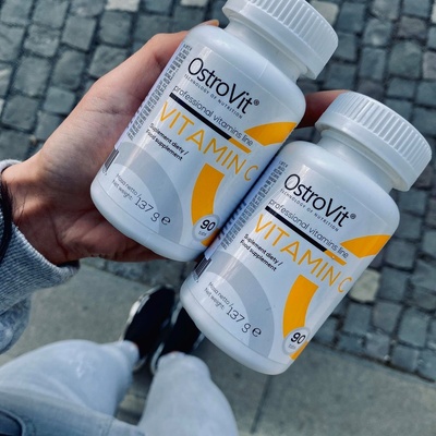 OstroVit Vitamin C 1000 mg 90 tabliet