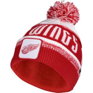 FANATICS Detroit red wings thrive cuffed pom beanie uni