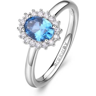 Brosway prsteň Fancy Freedom blue BWFFB70