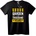 NOONEBRAND Тениска Градински живот от хиляда години - XS, Black