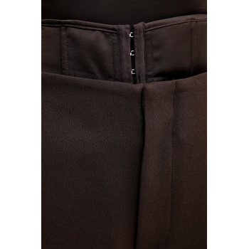 Rotate Панталон Rotate в кафяво с широка каройка, с висока талия 1149412910 (1149412910)