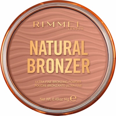 Rimmel bronzer na tvár s rozjasňujúcimi časticami 001 slnečnému žiareniu 14 g