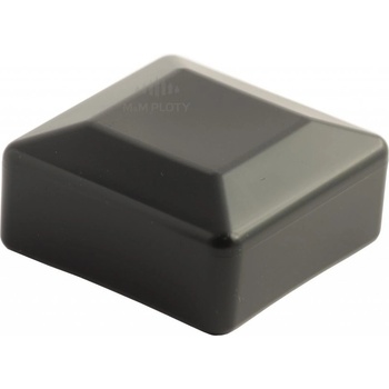 Čepička PVC 70x70 mm, černá