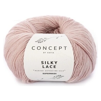 SILKY LACE Katia Farby SILKY LACE: 164 svetlá ružová