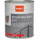 OBI Kováčska farba 3v1 750ml antracitová lesklá