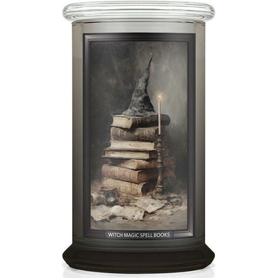 Kringle Candle Halloween Witch Magic Spell Books 624 g