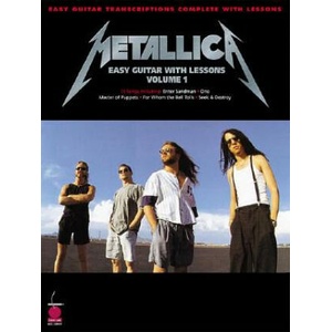 Metallica: Easy Guitar with Lessons, Volume 1 | Cherry Lane Music (ISBN: 9780895249234)
