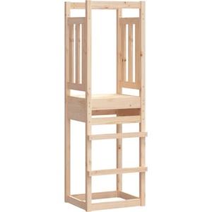 vidaXL Кула за игра 53x46, 5x169 см борово дърво масив (826577)