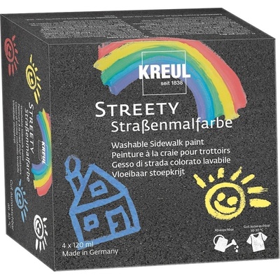 Kreul Streety Starter Set Тебешир 4 x 120 ml (43100)