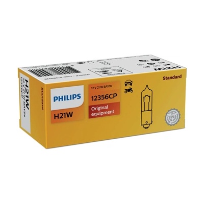 Philips Крушка, мигач philips h21w, 12v, 21w, 10 бр