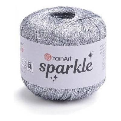 YarnArt Příze Sparkle 1300 stříbrná