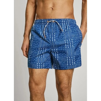 Pepe Jeans Бански гащета Pepe jeans Patchwork swimming shorts - Blue (Regal Blue)