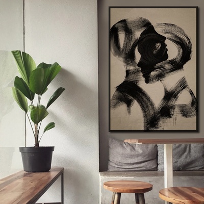 Decono Картина Абстрактни Силуети