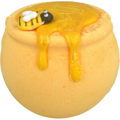 Bomb Cosmetics Honey Pot Šumivá bomba do koupele, 160 g