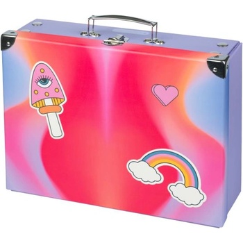 BAAGL Сгъваемо училищно куфарче Hippie с обков