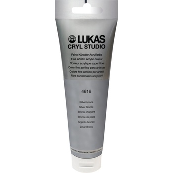 Image 1 of LUKAS Cryl Studio Plastic Tube АКРИЛНА боя Silver Bronze 125 ml 1 бр (746160012)