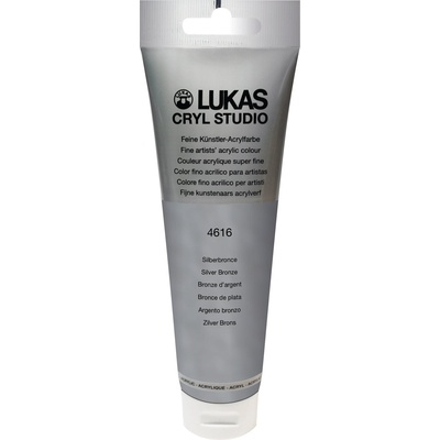 LUKAS Cryl Studio Plastic Tube АКРИЛНА боя Silver Bronze 125 ml 1 бр (746160012)