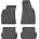 FroGum Гумени стелки Frogum съвместими с Audi A4 B6 (8E) - (2000-2004) / Audi A4 B7 (8F) - (2004-2007)