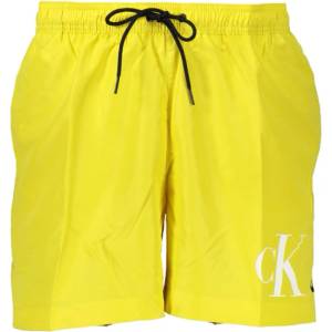 Calvin Klein Мъжки бански Calvin Klein, XL, Жълт (KM0KM00890_GIZHZ)
