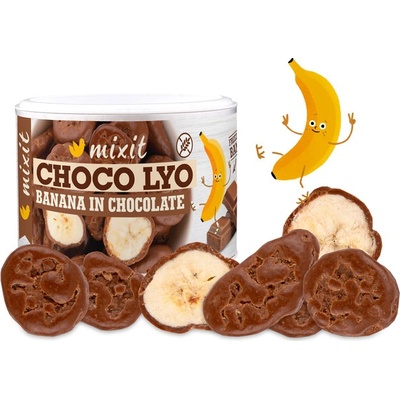 Mixit Křupavé banánky v čokoláde 170 g