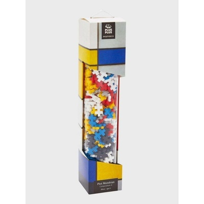 Plus-Plus Blocks Inspired Mondrian