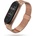 Tech-Protect Стоманена верижка за смарт часовник Xiaomi Mi Smart Band 5 / 6 / 6 NFC от Tech-Protect MilaneseBand - Rose Gold (795787712320)