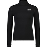 Mons Royale Дамско мериносово термобельо Mons Royale Women's Cascade Mock Neck L/S Merino base layer - Black - размер XL (115-2618-0115)