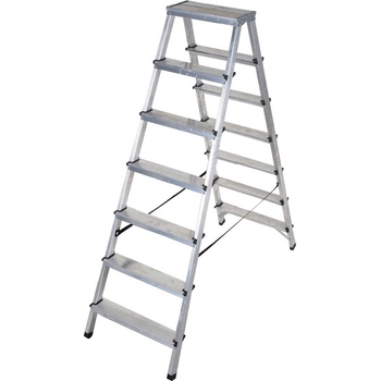 DRABEST Двустранна алуминиева стълба Drabest 2x7 (03082700)